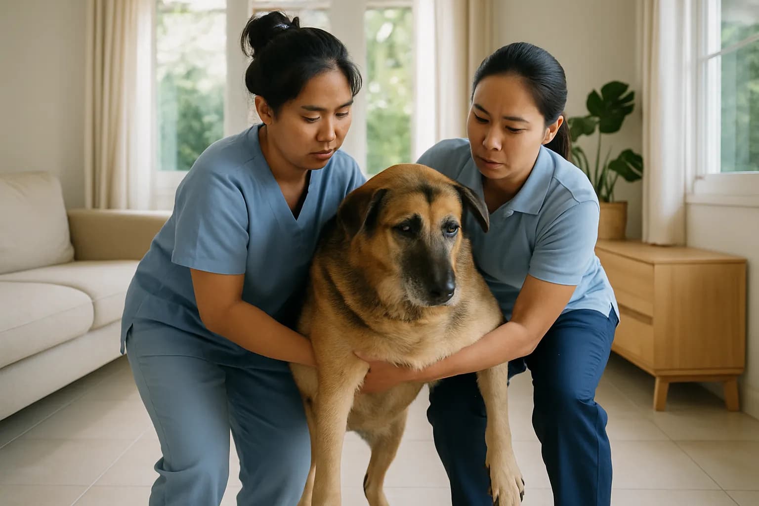 มือรองรับตัวใหญ่